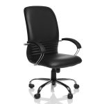 ДИРЕКТОРСКИ СТОЛ MIRAGE STEEL ЕСТЕСТВЕНА КОЖА