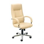 ДИРЕКТОРСКИ СТОЛ LINEA STEEL КРЕМ