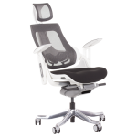 ЕРГОНОМИЧЕН СТОЛ AMBRA -ЧЕРЕН/БЯЛ - Image 4