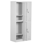 МЕТАЛЕН ШКАФ CR-1251 L - СИВ - Image 2