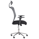 РАБОТЕН СТОЛ 7535  CHROME ТЪМНО СИВ - Image 3