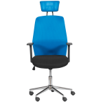 РАБОТЕН СТОЛ 7535 CHROME СИН - Image 2
