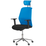 РАБОТЕН СТОЛ 7535 CHROME СИН - Image 4