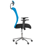 РАБОТЕН СТОЛ 7535 CHROME СИН - Image 3