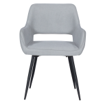 ТРАПЕЗЕН СТОЛ REDCAR - СВЕТЛО СИВ - Image 4