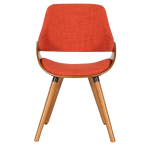 ТРАПЕЗЕН СТОЛ 9973 ОРЕХ-ОРАНЖЕВ - Image 2