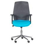 РАБОТЕН СТОЛ 7047 СИВ СИН - Image 2