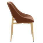 ТРАПЕЗЕН СТОЛ LUTON - СВЕТЛО КАФЯВ - Image 4