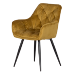 ТРАПЕЗЕН СТОЛ LATINA - ЖЪЛТ - Image 3