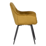 ТРАПЕЗЕН СТОЛ LATINA - ЖЪЛТ - Image 4