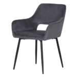 ТРАПЕЗЕН СТОЛ REDCAR P - ТЪМНО СИВ - Image 2