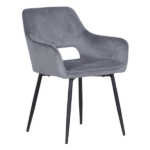 ТРАПЕЗЕН СТОЛ REDCAR P - СВЕТЛО СИВ