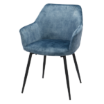 ТРАПЕЗЕН СТОЛ TIPTON - СИН - Image 3