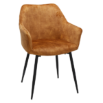 ТРАПЕЗЕН СТОЛ TIPTON - ОРАНЖЕВ