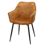 ТРАПЕЗЕН СТОЛ TIPTON - ОРАНЖЕВ - Image 3