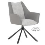 ТРАПЕЗЕН СТОЛ  TEMPE -СВЕТЛО СИВ