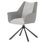 ТРАПЕЗЕН СТОЛ  TEMPE -СВЕТЛО СИВ - Image 3