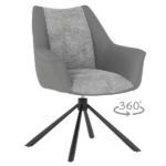 ТРАПЕЗЕН СТОЛ  TEMPE  ТЪМНО СИВ