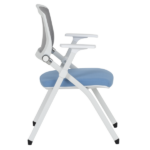 ПОСЕТИТЕЛСКИ СТОЛ 1706-1 - СИН - Image 4