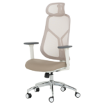 ЕРГОНОМИЧЕН СТОЛ 7901 КАФЕ  КОЖА - Image 3