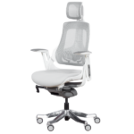 ЕРГОНОМИЧЕН СТОЛ  AMBRA  БЯЛ - Image 3