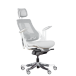 ЕРГОНОМИЧЕН СТОЛ  AMBRA  БЯЛ - Image 4