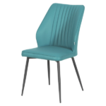 ТРАПЕЗЕН СТОЛ LAREDO  КОЖА - АКВАМАРИН - Image 3