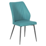 ТРАПЕЗЕН СТОЛ LAREDO  КОЖА - АКВАМАРИН