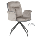 ТРАПЕЗЕН СТОЛ MARLOW 2 - МИШО СИВ