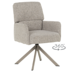 ТРАПЕЗЕН СТОЛ NARVA - КРЕМ