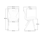 УЧЕНИЧЕСКИ СТОЛ KORI PRO - РАЗЛИЧНИ ЦВЕТОВЕ - Image 8