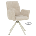 ТРАПЕЗЕН СТОЛ BURY 1 - КРЕМ