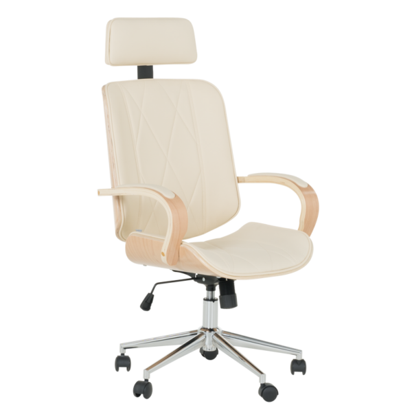 ДИРЕКТОРСКИ СТОЛ 6404 БУК-КРЕМ - Image 1