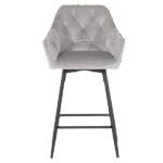 БАР СТОЛ LAZIO - СВЕТЛО СИВ - Image 2