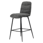 БАР СТОЛ ALFORD ТЪМНО СИВ - Image 3