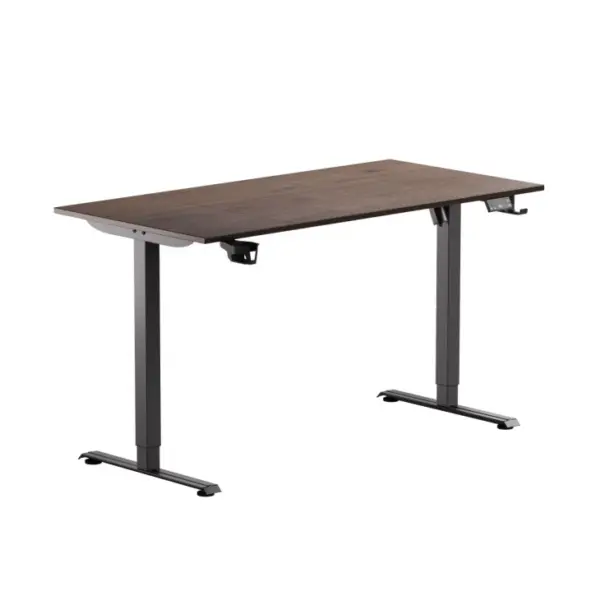 Ергономично регулируемо бюро KENTO ЧЕРНО-ОРЕХ - Image 1